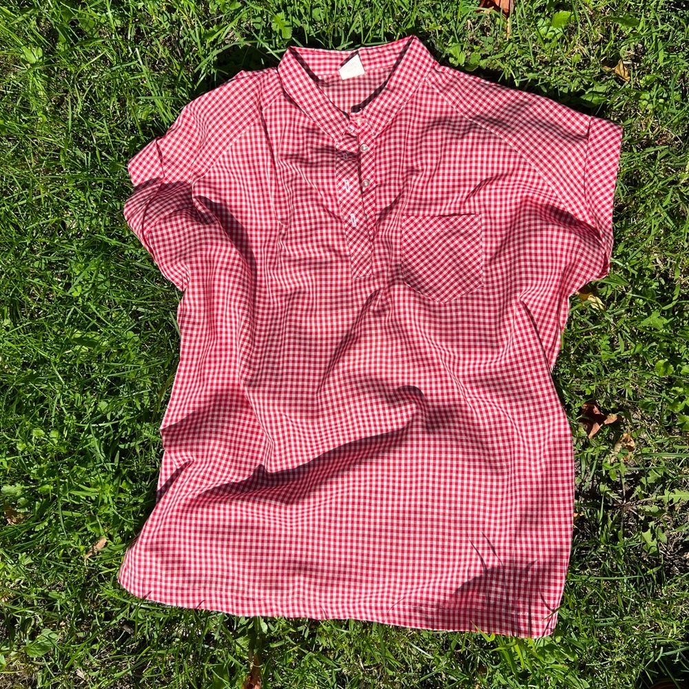 1950’s style plaid shirt XL